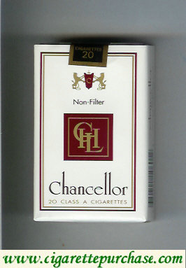 Chancellor non-filter cigarettes